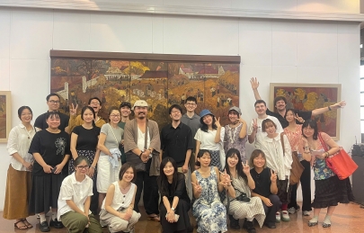 Hoạt  động  giao lưu giữa học viên sau đại học Trường Đại học Mỹ thuật Việt Nam và Đại học nghệ thuật Tokyo